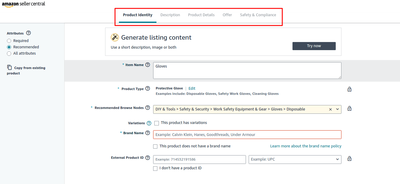 amazon listing steps amazon listing steps